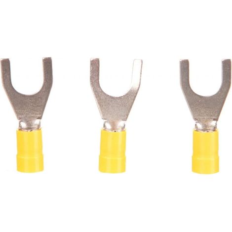 Terminale a forcella isolato per cavi KWI 6/8 E09KO-02030102700 /100 pz./