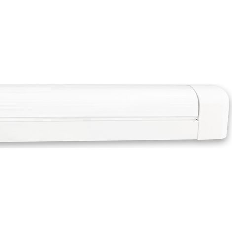 Regleta led integrado matel redondeada 36W 120cm 2700K (1/2)