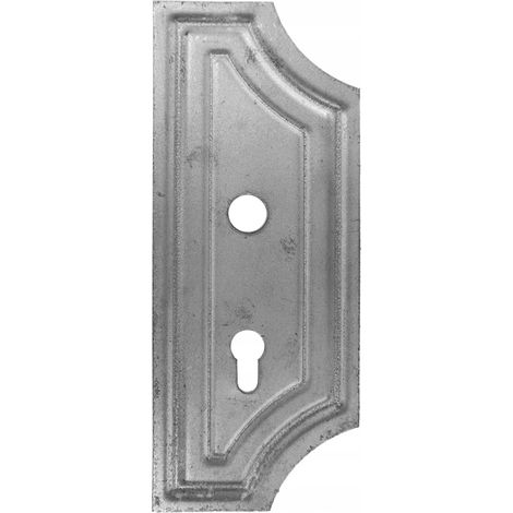 Plaque droite, espacement des trous 72, éléments forgés 63.131.72 H280XL100 2,5 mm