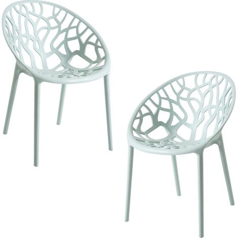 Packs Sillas Jardín - Pack 2 Sillas Nido - Celadón (1/5)