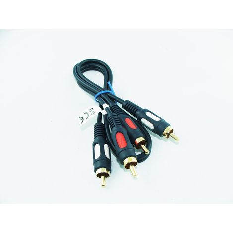 CABLE 2XRCA 2XRCA 0.5M VITALCO DESGARRO