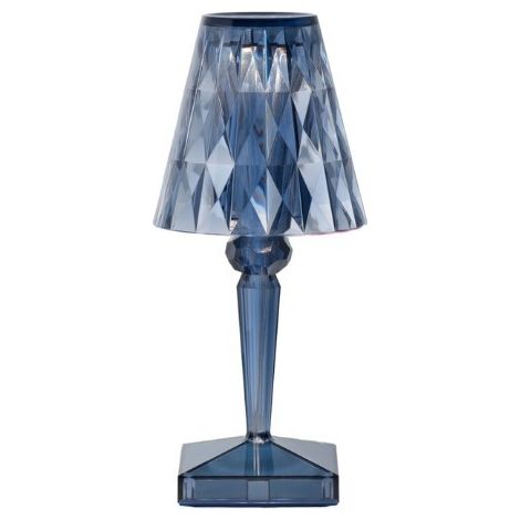 Lampada da tavolo a batteria Azzurro cielo Kartell Battery G9140AC