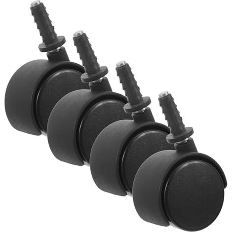 Lot De 4 Roulettes Universelles Pour Aspirateur Et Petits Appareils Électroménagers Roues De Rechange Pivotantes Pour Aspirateur Rou (1/5)