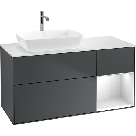 Villeroy & Boch G811MTHG Meuble sous-lavabo Finion G81 (1/2)