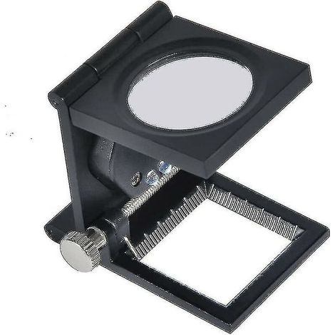 Loupe 10x Pliante Compteur de Fil Testeur de Lin Universel Portable (1/5)