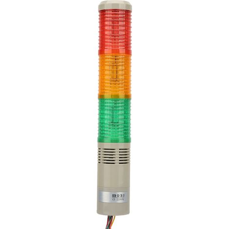 Voyant d'avertissement lumineux LED continu pour machine 220 V CA (1/5)