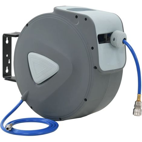 vidaXL Avvolgitubo Aria Compressa Automatico 1/4" 30 m