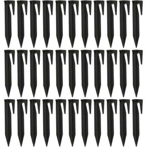 150 Pcs Piquets de Fixation pour Câbles Périphériques, Terre Robot Tondeuse Accessoires Tondeuses à Gazon, Piquet Câble Délimitation - (1/5)