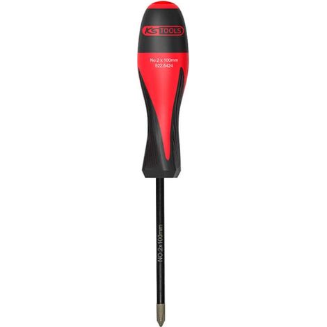 Cacciavite KS TOOLS TOOLS Ultimate Grip - Punta diamantata - Crociforme - PH2 x 100mm - 922.6424