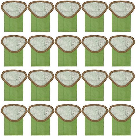 Sac filtrant de rechange pour aspirateur dorsal ProTeam GoFit 3 / Super QuarterVac (pièces détachées pour sac à poussière 107314, lot de 20) (1/5)
