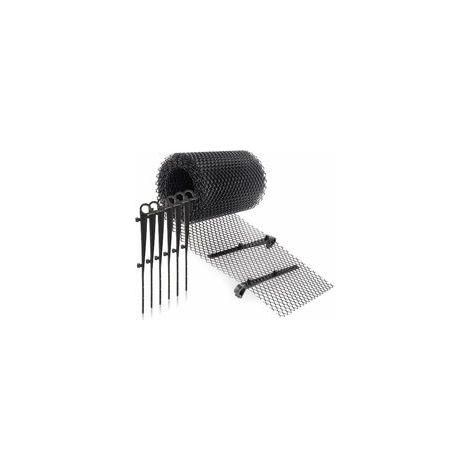 Jiajia AI, Filet de vidange avec crochets de fixation Noir pour jardin, terrasse et extérieur (1/5)