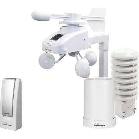 Stazione meteo WLAN Techno Line MA 10061 Set Mobile Alerts MA 10061 Set Previsione per 12 - 24 ore manuale in inglese (1/5)