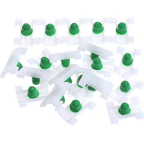 20 clips de fixation pour moulures et garnitures de portières extérieures. (1/5)