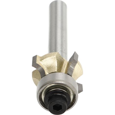 Abrundfräser, Abrundungsfräser, Holzbearbeitungswerkzeug zum Kantenformen, 1/4-Zoll-Schaft (1/5)