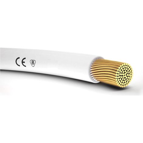 Lapp Litze H05V-K cable eléctrico blanco 0,75 mm² 100 m