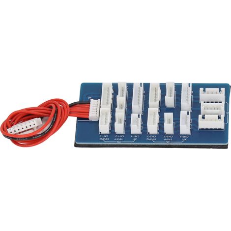 Chargeur équilibreur de batterie B6 2S-6S, carte de charge parallèle pour TP/FP/JST XH/HP/PQ/EH, expansion multi-connecteurs (1/5)