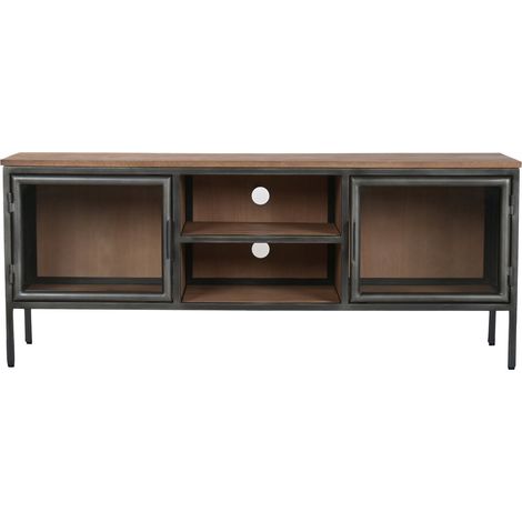 Mueble Tv Madera Metal 137X40X55 Natural (1/5)