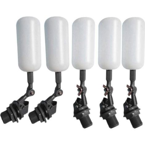 Autres accessoires de robinetterie,5 Pcs Eau Flotteur Valve Automatique Abreuvoir Bol Remplir Réservoir d'alimentation Eau pour (1/5)