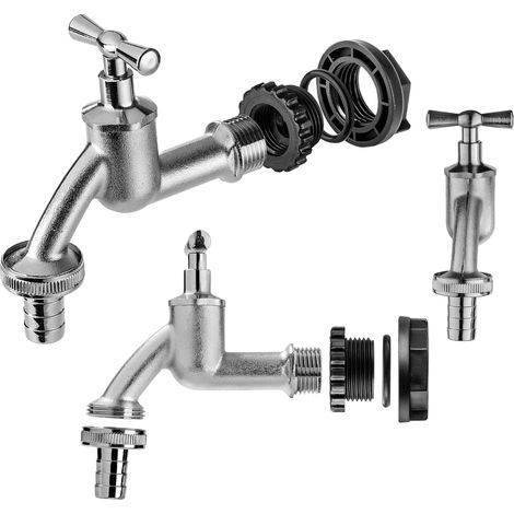 Robinet pour réservoir, connecteur de Valve, baril de douche de pluie 3/4 pour conteneur (1/5)