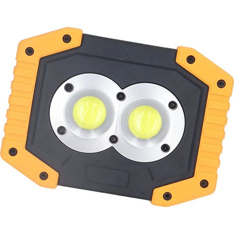 COB-LED-Lampe, tragbare, wasserdichte Notleuchte für den Außenbereich mit 180°-Schwenkhalterung (1/5)