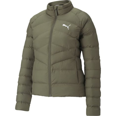 Veste d'hiver Puma WARMCELL LIGHTWEIGHT pour femme, kaki, référence 58770444, taille XS (1/4)