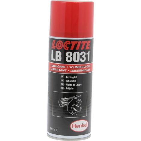 Fluide de Coupe Loctite LB 8031 Aérosol 400mL