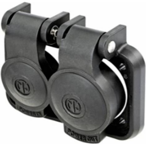 Neutrik NSSC-3 Coperchio con guarnizione Nero 1 pz.