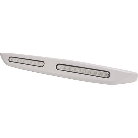 Barre lumineuse RV 20 LEDs, éclairage d'auvent de porche 12V étanche, projecteurs extérieurs utilitaires pour bateaux, camping-cars, blanc (1/5)