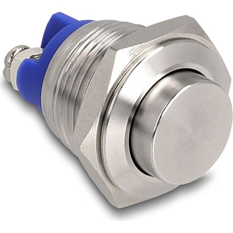Delock Pulsador para InstalaciÃ³n 16 mm 2 x Tornillo Terminal actuador muy alto