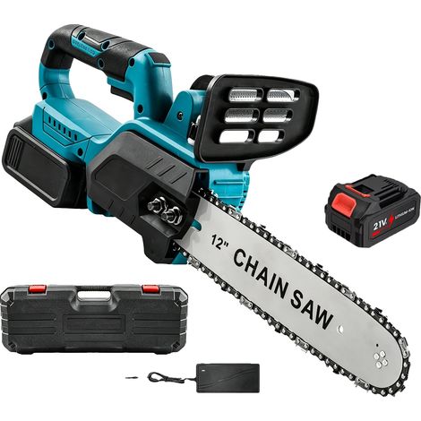 Scie Électrique, Moteur Sans Balais, Design Portable, 1 BATTERIE (1/2)