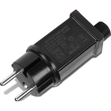 Enowelir Transformateur LED 12V IP44 Alimentation Basse Tension pour Guirlandes Lumineuses de Noël et Éclairage Décoratif (1/4)