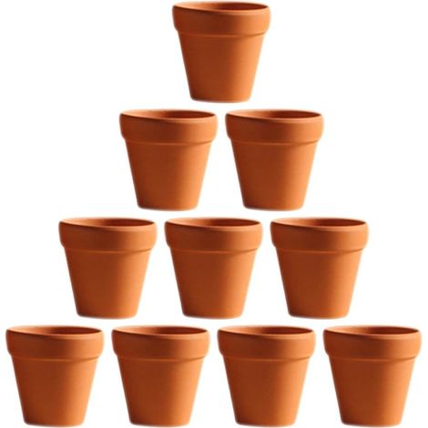 Stücke Kleine Mini Terrakotta Topf Ton Keramik Keramik
