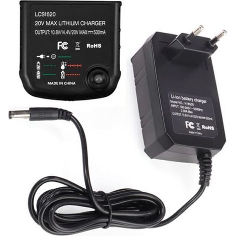 Li Battery Charger for 10.8V 14.4V 20V LBXR20,EU Plug (1/4)