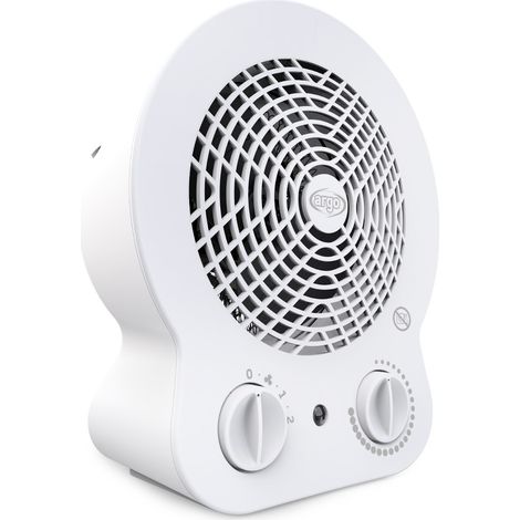 Argo Dori Ice Riscaldatore Ambiente Elettrico con Ventilatore Interno Bianco 2000W (1/5)