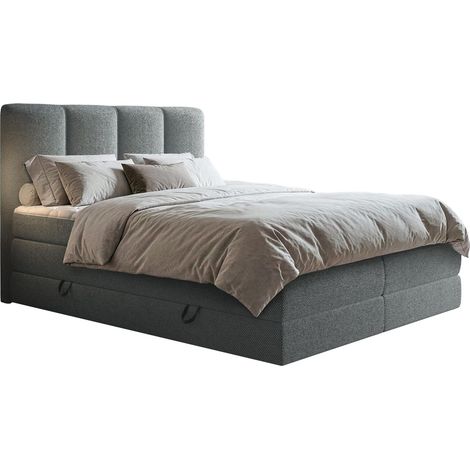 Lit boxspring ComfiDream Caelion, Onega 07, Double, Continental, 180x200, Tissu, Disponible, 190x211x117cm (1/5)