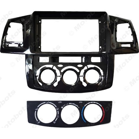 9-inch versatile frame for 2009-2015 Vigo Hilux Old Runner Android large screen navigation modification frame panel (1/4)