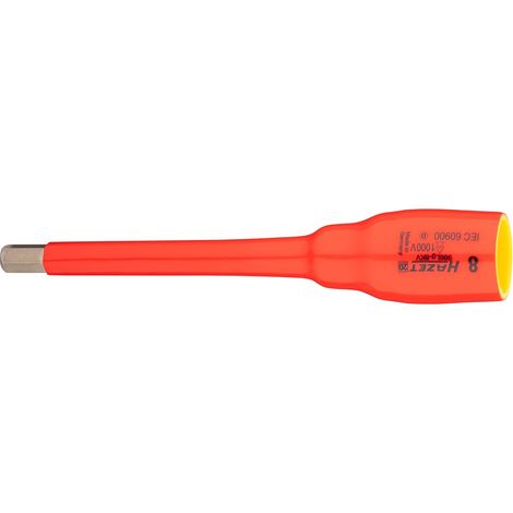 Hazet 986Lg-8KV Schraubendreher-Nuss 1/2" VDE 8 mm (1/4)