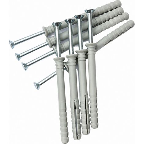 Schlagdübel mit Senkkopf, mit Nagel und Schraube TF 5x45, Packung mit 100 Stück