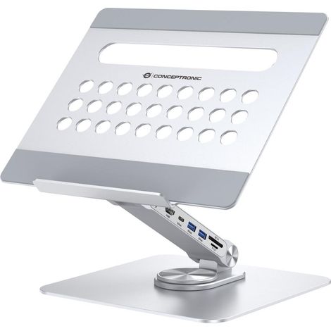 Conceptronic DONN27G Support de livres Supports de Laptop Argent (1/4)