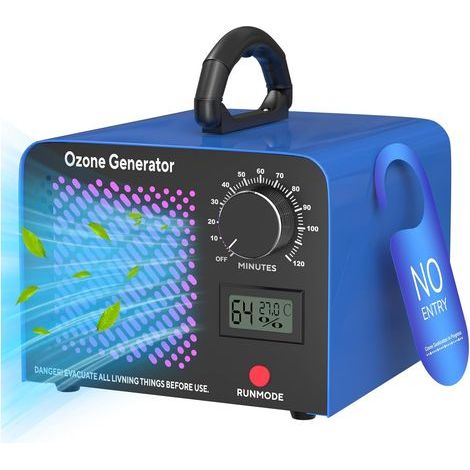 Ozone Generator, 120-minute Timer, Ceramic, 300㎡, Garage (1/5)