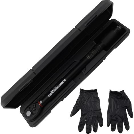 Clé Dynamométrique Professionnelle 1/2" 20-200Nm Signal Clic Audible Coffret (1/5)