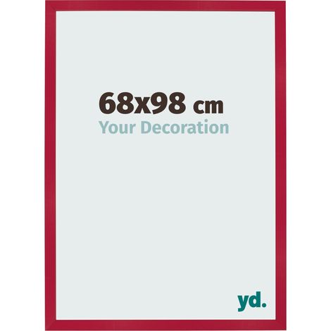 yd. - Cadre photo 68x98 - Rouge - MDF - Bologna (1/5)