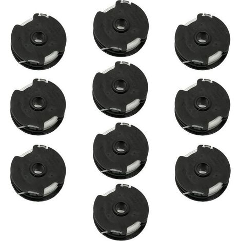 Bobines de fil de rechange pour coupe-bordures Parkside PRT 550 A1 - Lot de 10 (1/4)