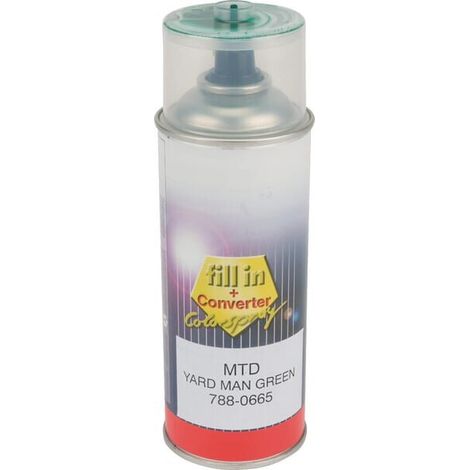 Pintura para MTD-OE color verde Yard Man'aerosol MTD 7880665 788 0665