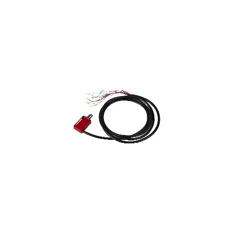Finecorsa sic. XCSM - Metallo - pulsante rotella - 2 NC + 2 NO - Cavo 2 m - XCSM4102L2