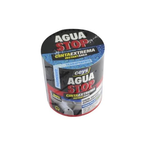 Aguastop Wasserdichter Dichtstoff Extreme Klebeband, Transparent, 10 cm x 150 cm  Ceys 902853 (1/3)