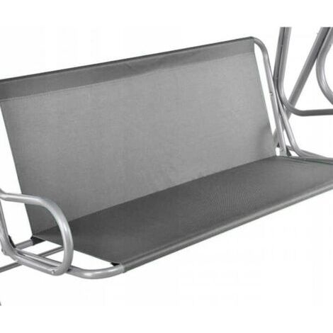 Housse de Siège de Jardin pour Balançoire de Jardin, Housse de Chaise de Jardin Couvre-siège Swing, 2 et 3 Places (Gris, 138 x 50 x 50 cm) (1/5)