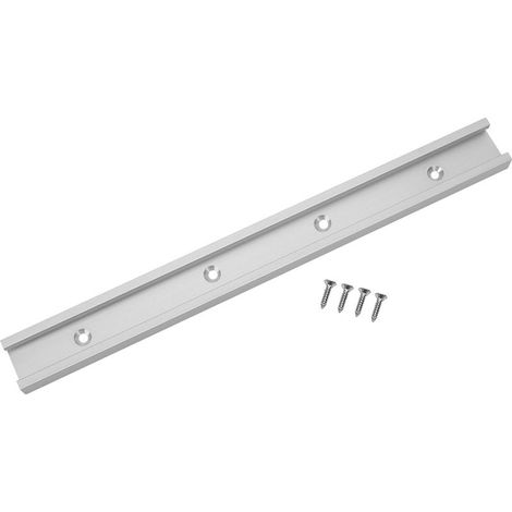Outil de travail du bois de fixation de dalle coulissante Non poreuse de gabarit de voie d'onglet de fente en T d'alliage d'aluminium (600mm) (1/5)