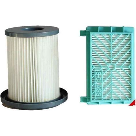 Filtre Moteur HEPA - Compatible Philips FC8732 FC8734 FC8736 FC8738 FC8740 FC8748 - Remplacement Aspirateur - Lot de 2 (1/5)