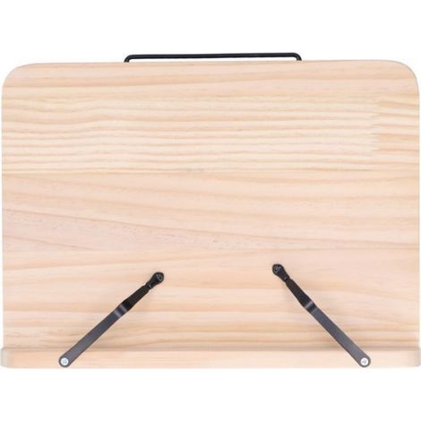 Petite bibliothèque en bois pliable et réglable pour livres de cuisine, idéale pour la maison, le bureau ou l'école (1/5)